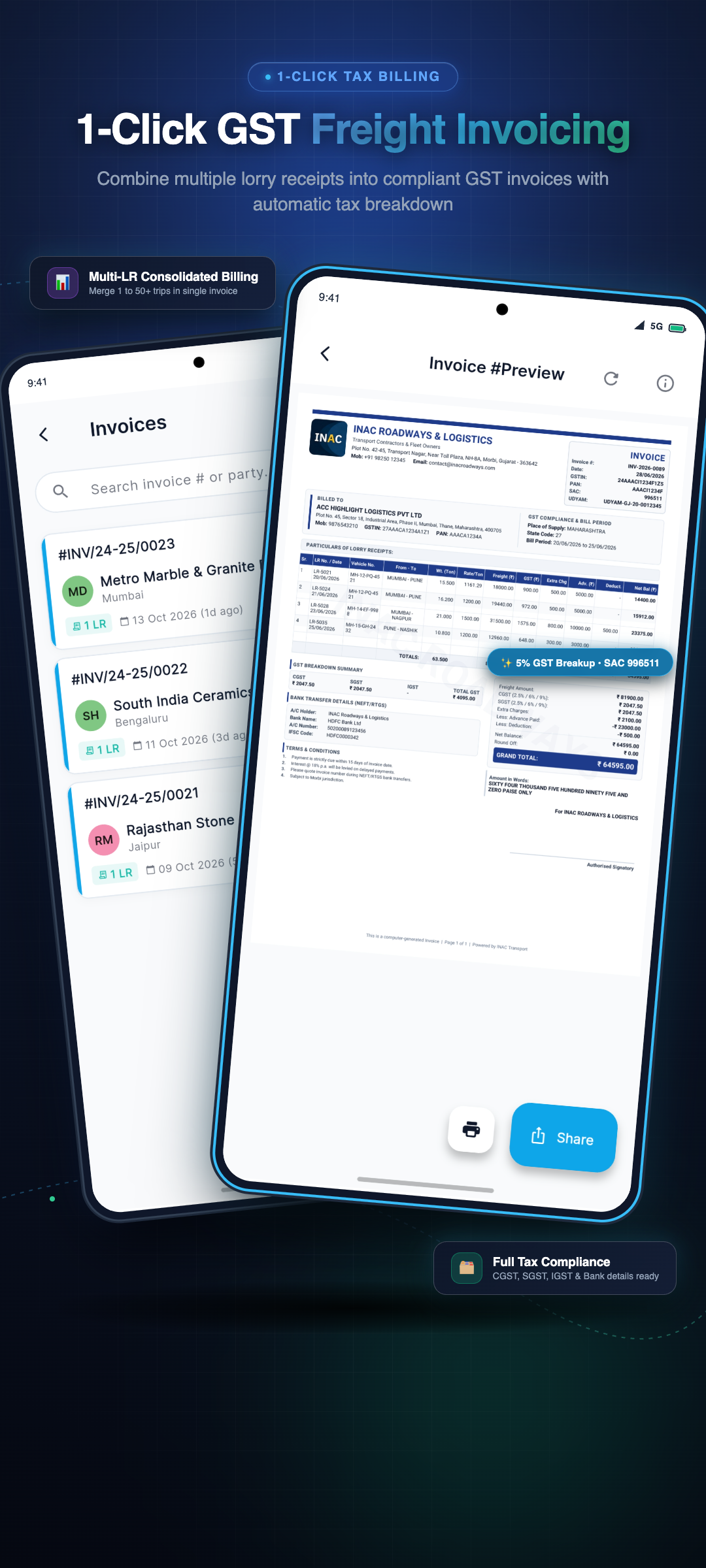 Automated GST & Invoicing